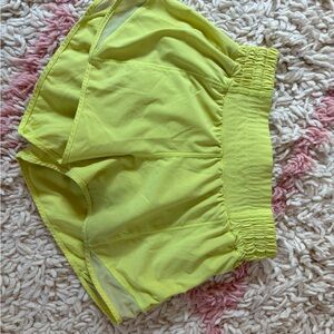 Lululemon Neon Green HR Hotty Hot